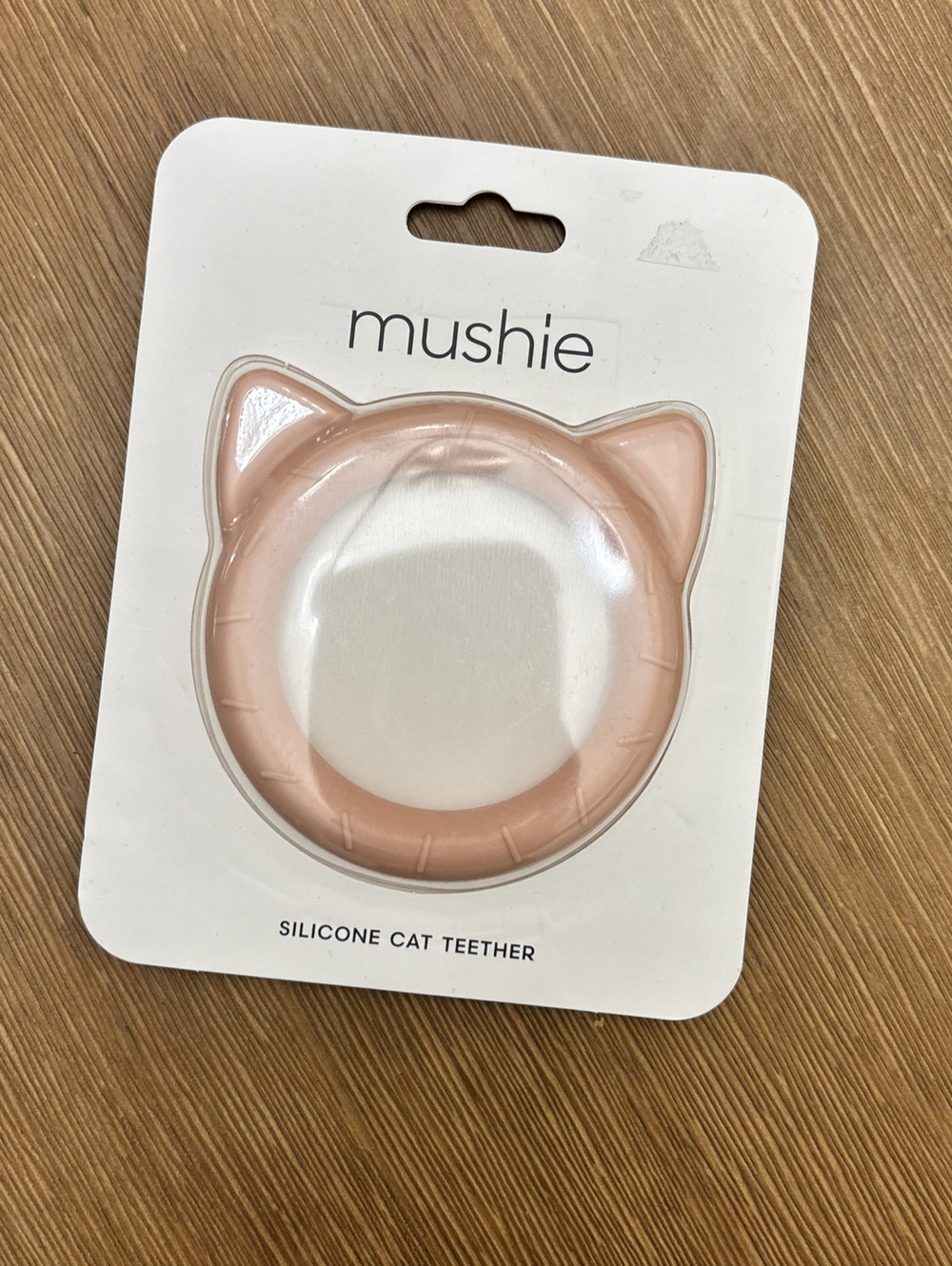 Mushie Cat Teether Ring